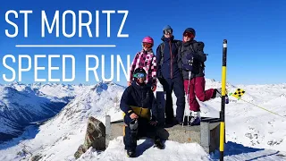 St. Moritz, Switzerland, speed run (GoPro 4K video)