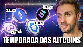 CHEGOU A HORA DAS ALTCOINS (PREPARE-SE)