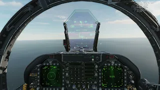 DCS World F/A-18 ACLS Carrier landing