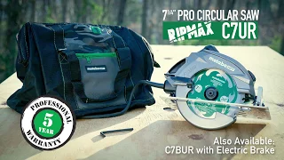 7-1/4 Inch Pro Circular Saw "RIPMAX" | Metabo HPT C7UR