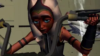 Ahsoka on a speeder story reel (with subtitles)