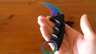 My new knife! Karambit Fade unboxing