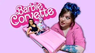 BARBIE'S DREAM CAR! Barbie RC Corvette Review and Unboxing