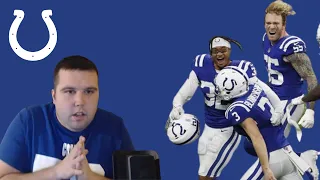 Indianapolis Colts Fan Reacts To GAME WINNING FIELD GOAL Against The Green Bay Packers IN OT!!