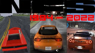 Evolution - Need for Speed Games (1994-2022)