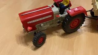 DDR Traktor + Anhänger Funktionstest Piko Anker