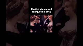 Marilyn Monroe and The Queen were the same age when they met in 1956