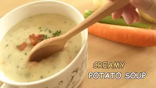 Creamy Potato Soup | Perfect Comfort Food For A Cold Winter Day