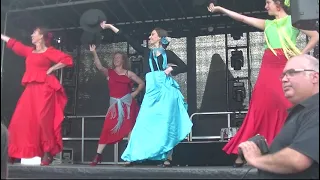 Visserijdagen Harlingen 2023. Flamenco optreden - Garrotin en Sevillanas