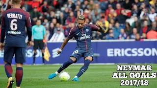 [SEASON THROWBACK] ALL GOALS SCORED BY NEYMAR FOR PSG (2017/18)