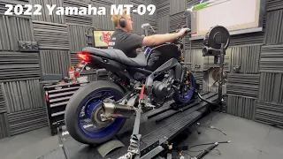 New Model 2022 Yamaha MT09 Tuned with Woolich Racing - Akrapovic Exhaust, now 124HP!