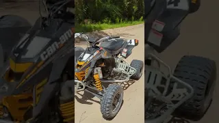First ever ATV race with Triple Powerbands! Banshee vs DS450