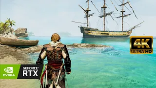 [4K] AC Black Flag RTX 3060 - RAYTRACING - Beyond all Limits - ULTRA GRAPHICS showcase gameplay 2022