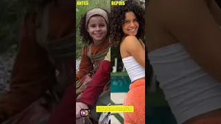 Crianças de Avenida Brasil 2021 (Antes e Depois)🇧🇷 #shorts