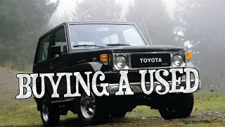 Buying advice with Common Issues Toyota Land Cruiser 70