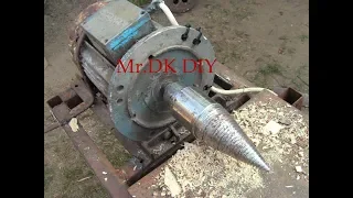 SUPER HOMEMADE ELECTRIC WOOD LOG SPLITTER /DIY 2018/Cepac na Drva