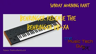 Behringer release the Behringer UB-Xa