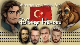 Alternative Voices for the Turkish Voices of Non/Disney Heroes