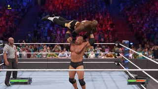 WWE 2K22 Bobby Lashley vs Golberg