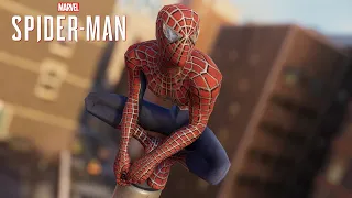 Spider-Man PC - 2004 Spider-Man 2 Game Suit MOD Free Roam Gameplay!