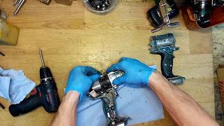 Makita BDF454 carbon brushes change and diagnostic