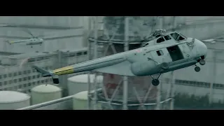 Blender Chernobyl helicopter scene