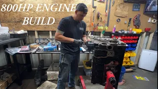 800HP 5.9L Cummins Engine Build!