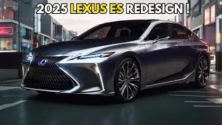 2025 Lexus ES Redesign Revealed : First look of the new 2025 Lexus ES