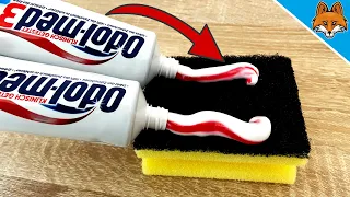 8 Reinigungstricks mit Zahnpasta, die wirklich JEDER kennen sollte 💥