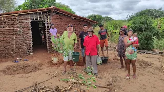 TAPAGEM DA CASA DE TAIPA NO SÍTIO CIPAUBA, UMA TRADIÇÃO ANTIGA NO SERTÃO NORDESTINO BRASILEIRO.