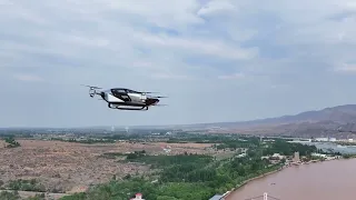 Fly over the Yellow River | Flight Test in Ningxia