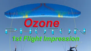 Ozone Photon 2-line EN C kiting and 1st flight impression