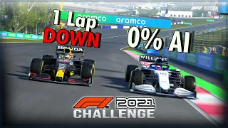 CAN I BEAT 0% AI ONE LAP DOWN? - F1 2021 Lap Down Challenge (AUSTRIA)