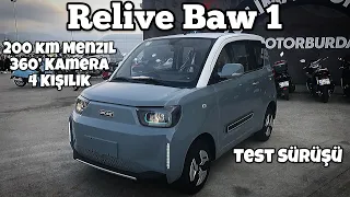 Relive BAW 1 | Bmw Ekranlı 4 Kişilik Minik Elektrikli