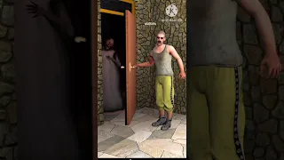 😂😅 granny, door peep #gaming #youtubeshorts #granny #comedy #dance