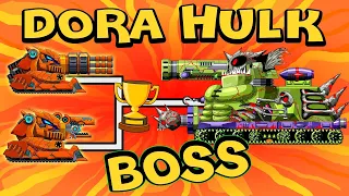 ⚔️ MEGA BATTLE: BOSS DORA HULK VS TARAS | Мультики про танки | Cartoons About Tanks