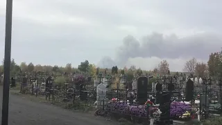 Взрывы на складах с порохом Шелемишево 07.10.20  ЧП в Рязанской области