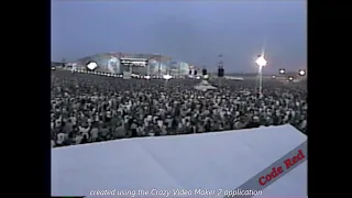 Woodstock 99 Limp Bizkit trailer tops shaky 1999 Nookie