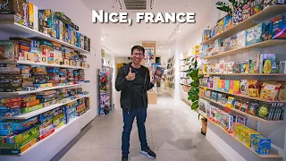 Visiting a Board Game Store in France!