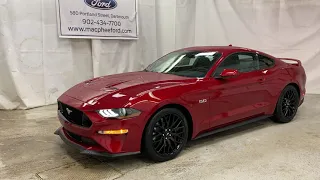 Red 2021 Ford Mustang GT PREMIUM Review   - MacPhee Ford