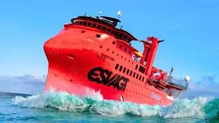 Los Barcos Remolcadores Más Potentes JAMÁS FABRICADOS: Buques de Suministro Más Grandes