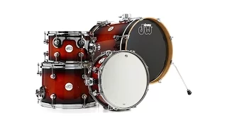 DW Design Series Mini Pro 4-piece Shell Pack Demo by Sweetwater