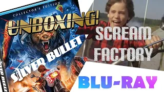 Unboxing Silver Bullet Scream Factory Blu Ray