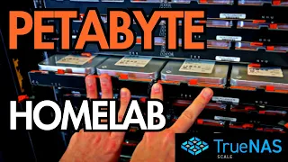 INSANE PetaByte Homelab! (TrueNAS Scale ZFS + 10Gb Networking + 40Gb SMB Fail)