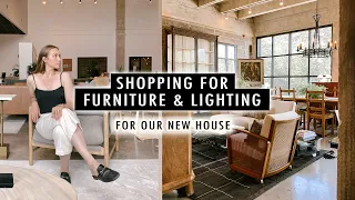 FURNITURE & LIGHTING SHOPPING For Our New House | XO, MaCenna