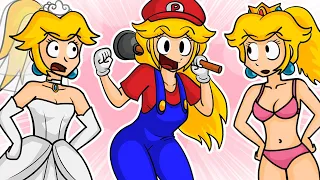 Funny Princess Peach Shorts Compilation - Gabasonian