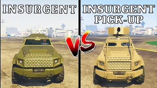 GTA 5 online : Insurgent VS Insurgent Pick Up(Which is best?)