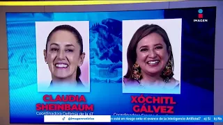 Claudia Sheinbaum y Xóchitl Gálvez se enfrentarán en la carrera electoral en 2024 | Crystal