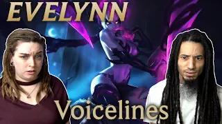 Arcane fans react to Evelynn Voicelines | League Of Legends