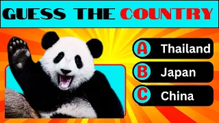 Guess the COUNTRY By The ANIMAL Quiz | Geography and Animal Trivia